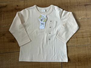 新品未使用子供服 長袖Tシャツ カットソー トップス サイズ95 子供衣類 秋冬衣類 アパレル キッズ用品 赤ちゃん用品 ベビーグッズ