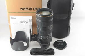 ★美品・箱付★ Nikon ニコン AF-S NIKKOR 70-200mm F2.8 G ED VR II カビ、クモリ無し #1572