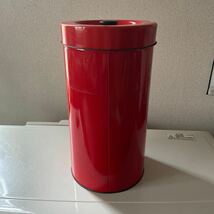 昭和レトロ雑貨 コーヒーステーションSALATOGA コーヒー豆 粉末 保存容器 コーヒー缶 空き缶 カンカン ビンテージ キッチン雑貨_画像8