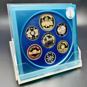 1円スタート テクノメダルシリーズ1 プルーフ貨幣セット 2002年 平成14年 記念硬貨 銀入 貴金属 メダル 通貨 造幣局 コイン coin PT2002の画像2