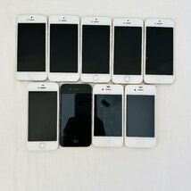 1円~ 画面表示可能 都市鉱山 Apple アップル iPhone アイフォン iphone 5s se 5 4 9台 まとめ N0570_画像4