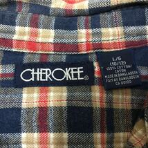 ヴィンテージ cherokee オールドネルシャツ チェロキー 10/12 XS_画像4