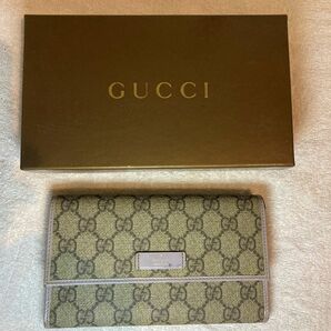 GUCCI 長財布　箱付き