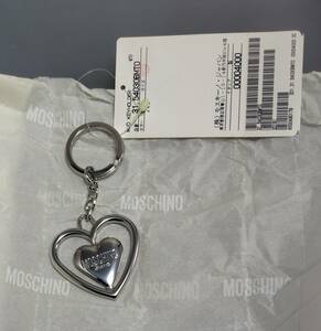  Moschino tag equipped key ring MOSCHINOJEANS key holder 