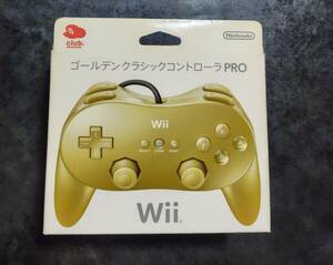 ゴールデンクラシックコントローラPRO新品未使用nintendoclub任天堂ニンテンドウWiiレトロゲーム