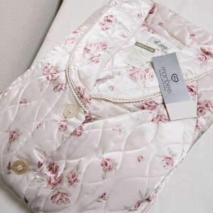  postage 520 jpy * quilting Night jacket * room wear *L size 