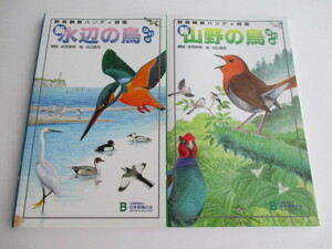 「新・山野の鳥」「新・水辺の鳥」　2冊セット 谷口 高司 / 安西 英明 　定価: ￥ 600ｘ２
