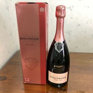 33YC5303未開栓　洋酒ボランジェ ロゼBOLLINGER ROSE750ml12%シャンパン 