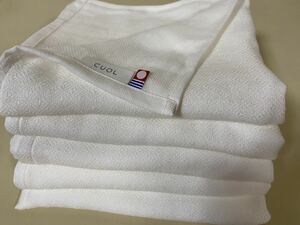 1 иен ~ сейчас . полотенце [ новый товар ]CUOL/k Horta oru. впервые . уход за кожей марля полотенце для лица 5 листов белый 