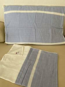  сейчас . полотенце [ новый товар ]...makiko4 -слойный марля подушка покрытие 2 листов комплект голубой 