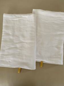 1 иен ~ikt сейчас .. внутри полотенце [ новый товар ] органический хлопок квадратный марля банное полотенце 2 листов одеяло baby Kett 
