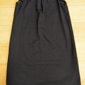 【新品未使用】VertDance★濃紺半袖ワンピース★ひざ丈☆М