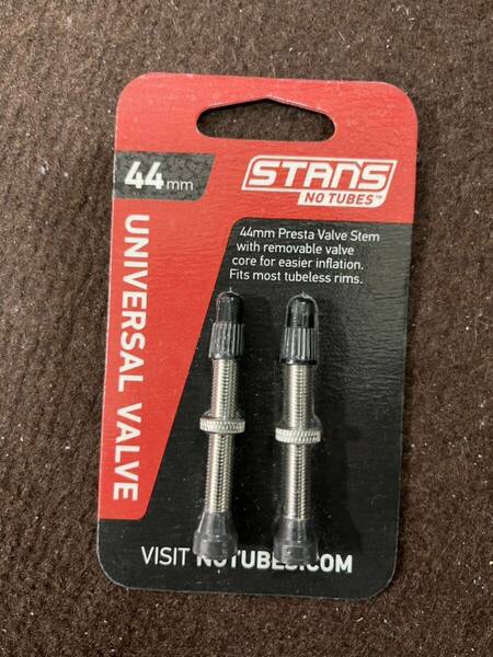 Stan's NoTubes UNIVERSAL VALVE STEM FV 44mm チュー ブレス用バルブ　未使用品