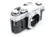 【シャッター鳴き無し】★キャノン・モルトプレーン新品交換済★ Canon AE-1 SLR Film Camera silver 本体のみ #0531_画像2