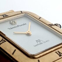 Valentino Moradei バレンチノモラディ アナログ クォーツ ゴールド シルバー 腕時計 不動品 コレクション ジャンク nmx-1009_画像7