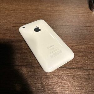 【レア】iPhone3G 16GB パスワードロック品 ホワイト