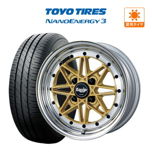 サマータイヤ ホイール 4本セット ワーク エクイップ 03 TOYO NANOENERGY ナノエナジー 3 165/55R15