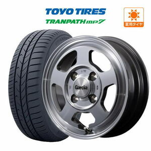 サマータイヤ ホイール 4本セット MID ガルシア シカゴ5 TOYO トランパス mp7 165/65R15 タフト 等