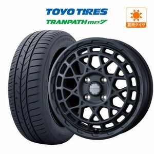 サマータイヤ ホイール 4本セット ウェッズ マッドヴァンス X タイプM TOYO トランパス mp7 165/65R15 タフト 等