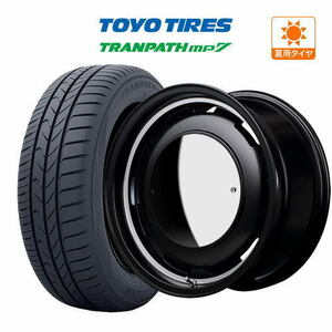 サマータイヤ ホイール 4本セット MID ガルシア シスコ MOON TOYO トランパス mp7 165/65R15 タフト 等