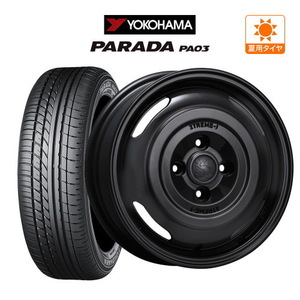 サマータイヤ ホイール 4本セット MLJ エクストリーム ジャーニー YOKOHAMA パラダ PA03 165/55R14