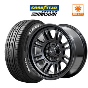 200系 ハイエース ホイール 4本セット MID ナイトロパワー M16 アサルト グッドイヤー NASCAR (ナスカー) 215/60R17