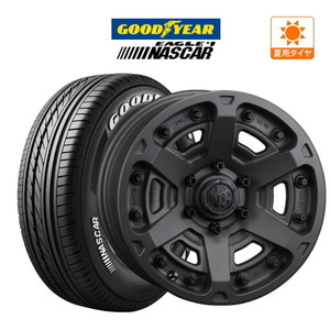 200系 ハイエース ホイール 4本セット クリムソン MG アーマー FF グッドイヤー NASCAR (ナスカー) 215/60R17