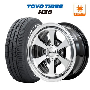 200系 ハイエース ホイール 4本セット MID ガルシア ダラス6 TOYO H30 215/60R17