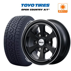 200系 ハイエース ホイール 4本セット MID ガルシア ダラス6 TOYO オープンカントリー A/T III (AT3) 215/65R16