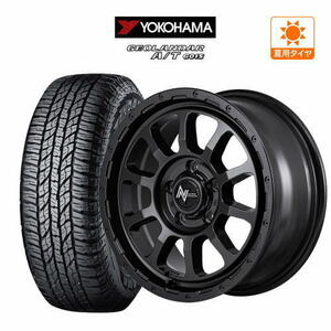 サマータイヤ ホイール 4本セット ナイトロパワー M10 パーシング S BARREL BLACK YOKOHAMA ジオランダー A/T(G015) 225/70R16