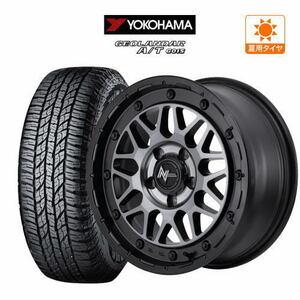 サマータイヤ ホイール 4本セット ナイトロパワー M29 スティンガー YOKOHAMA ジオランダー A/T(G015) 225/70R16 デリカD:5 等