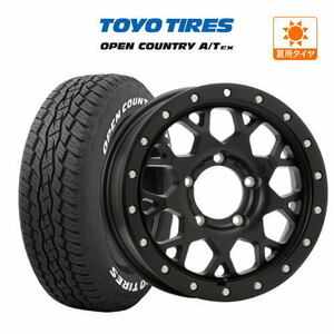 ジムニー サマー ホイール 4本セット MLJ エクストリーム XJ04 TOYO オープンカントリー A/T EX 215/70R16 シエラ JB74W