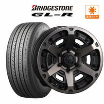 200系 ハイエース ホイール 4本セット クリムソン MG アーマー FF ブリヂストン GL-R 215/65R16_画像1