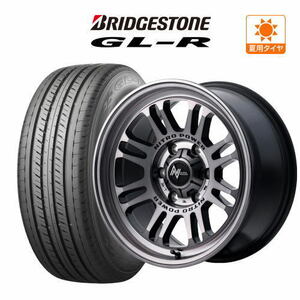 200系 ハイエース ホイール 4本セット MID ナイトロパワー M16 アサルト ブリヂストン GL-R 215/65R16