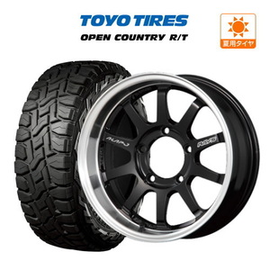 ジムニー サマー ホイール 4本セット レイズ A・LAP エーラップ-ジェイ TOYO オープンカントリー R/T 215/70R16 シエラ JB74W