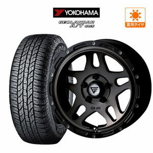 サマータイヤ ホイール 4本セット デルタフォース オーバーランダー YOKOHAMA ジオランダー A/T(G015) 225/70R16 デリカD:5専用