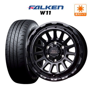 200系 ハイエース ホイール 4本セット バークレイハードロック リザード FALKEN W11 215/60R17