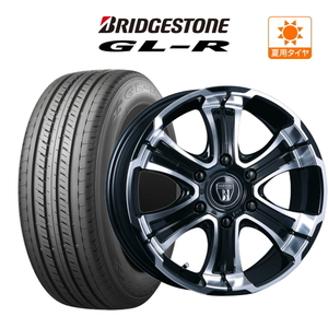 200系 ハイエース ホイール 4本セット クリムソン バルベロ ワイルド ディープス BRIDGESTONE GL-R 215/60R17