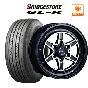 200系 ハイエース ホイール 4本セット タナベ SSR ディバイド MK-6（限定カラー） BRIDGESTONE GL-R 215/60R17