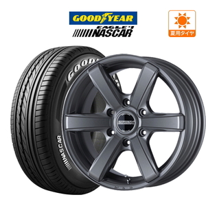 200系 ハイエース ホイール 4本セット CRS ESSEX エセックス EC-17 グッドイヤー NASCAR (ナスカー) 215/60R17