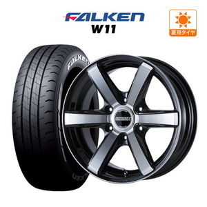 200系 ハイエース ホイール 4本セット CRS ESSEX エセックス EC-17 FALKEN W11 215/60R17