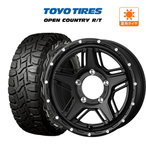 サマータイヤ ホイール 4本セット ウェッズ マッドヴァンス 07 TOYO オープンカントリー R/T 195/80R15 シエラ JB74W