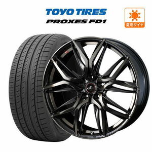 19インチ ホイール 5穴 114.3 4本セット ウェッズ レオニス LM TOYO プロクセス FD1 225/45R19 C-HR エスティマ 60プリウス