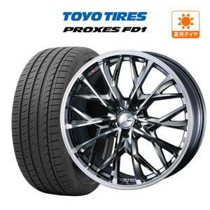 19インチ ホイール 5穴 114.3 4本セット ウェッズ レオニス MV TOYO プロクセス FD1 225/45R19 C-HR エスティマ 60プリウス