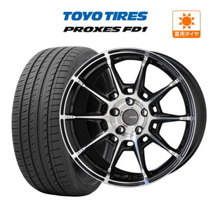 19インチ ホイール 5穴 114.3 4本セット KYOHO AME ガレルナ レフィーノ TOYO プロクセス FD1 225/45R19 60プリウス アテンザ