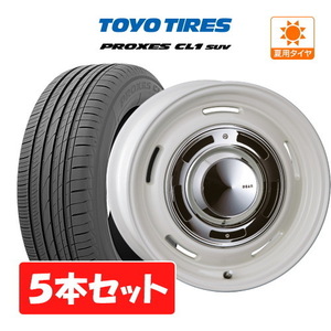 シエラ JB74W 5本セット サマー ホイール クリムソン ディーン クロスカントリー TOYO プロクセス CL1 SUV 215/70R16