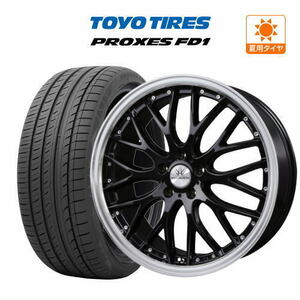 20インチ 8.5J 114.3 ホイール 4本セット BADX ロクサーニ マルチフォルケッタ TOYO プロクセス FD1 245/35R20