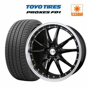 20インチ 8.5J 114.3 ホイール 4本セット BADX ロクサーニ クロノグラスター TOYO プロクセス FD1 245/35R20