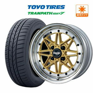 サマータイヤ ホイール 4本セット ワーク エクイップ 03 TOYOトランパス mp7 165/60R15 ハスラー 等