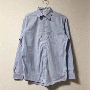 ブルックスブラザーズ　長袖シャツ　ワイシャツ　水色　15-1/2 Mサイズ